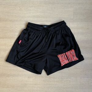 Inaka Power Black Mesh 5” Athletic Shorts